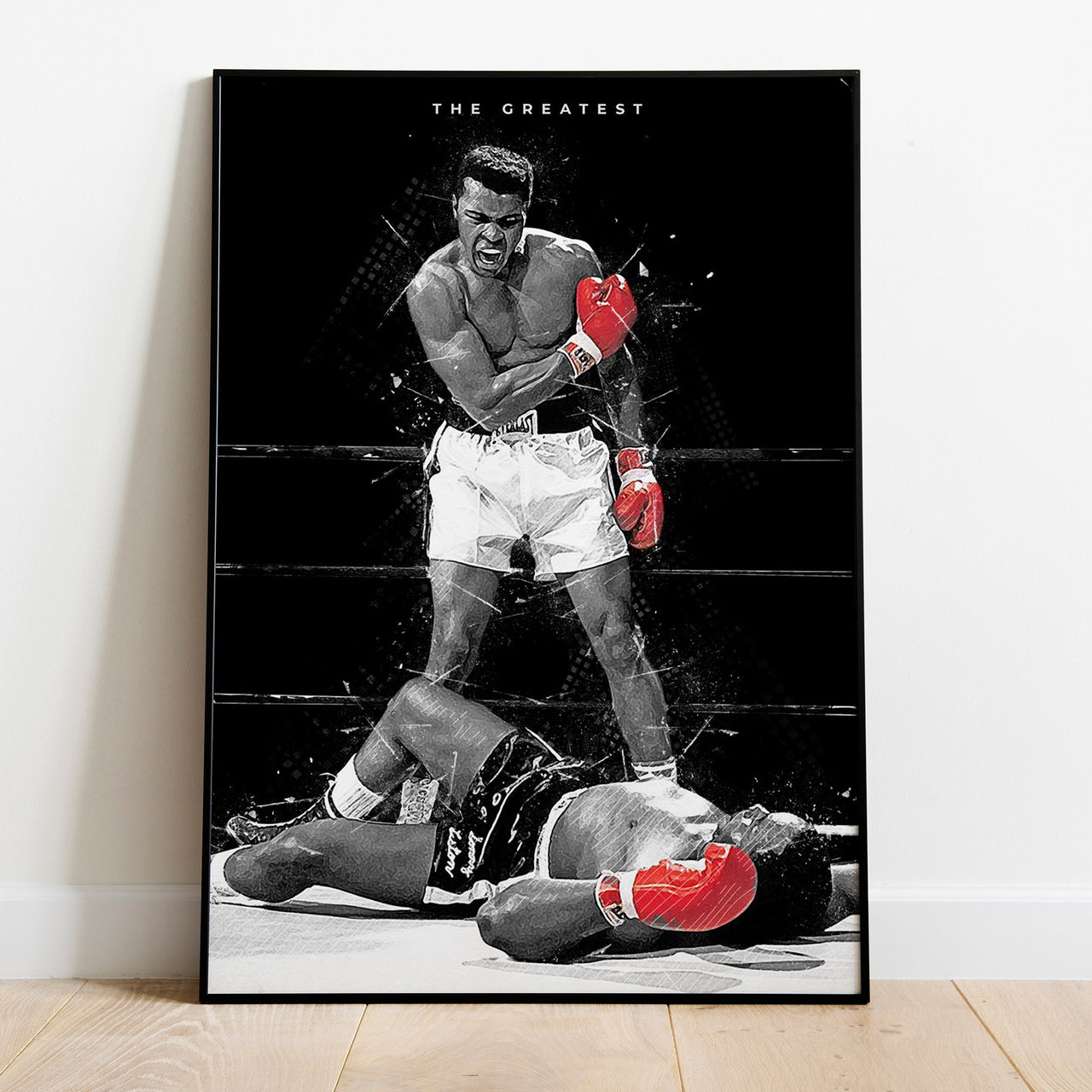 Ali Boxing Print