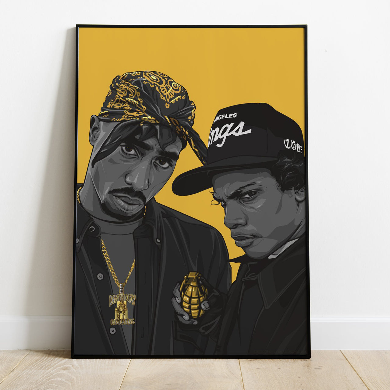 Tupac Eazy E Print
